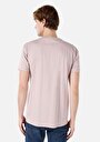 thumb-اعرض التفاصيل لـ   رقبة مستديرة مستقيم تي شيرت رجالي وردي بأكمام قصيرة