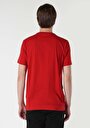 thumb-اعرض التفاصيل لـ   رقبة مستديرة مطبوعة رجالي أحمر قصيرة الأكمام تي شيرت