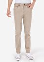 thumb-اعرض التفاصيل لـ Straigt Fit متوسط الخصر مستقيم الساق بنطلون رجالي بيج