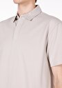 thumb-اعرض التفاصيل لـ كومفورت فيت بولو ياقة مستقيمة رجالي حجر كم قصير تي شيرت