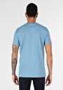 thumb-اعرض التفاصيل لـ أزرق للرجال تي شيرت بأكمام قصيرة