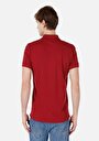 thumb-اعرض التفاصيل لـ  بولو الرقبة مستقيم رجالي أحمر كم قصير تي شيرت