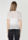 thumb-اعرض التفاصيل لـ أبيض للنساء تي شيرت بأكمام قصيرة
