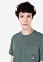 thumb-اعرض التفاصيل لـ عادي مقاس رقبة مستديرة جاكار رجالي أخضر كم قصير تي شيرت