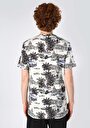 thumb-اعرض التفاصيل لـ   رقبة مستديرة مطبوعة رجالي متعدد الألوان كم قصير تي شيرت