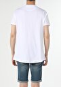 thumb-اعرض التفاصيل لـ أبيض للرجال تي شيرت بأكمام قصيرة