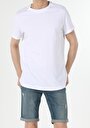 thumb-اعرض التفاصيل لـ أبيض للرجال تي شيرت بأكمام قصيرة