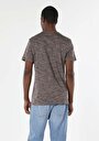 thumb-اعرض التفاصيل لـ بني للرجال تي شيرت بأكمام قصيرة