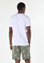 thumb-اعرض التفاصيل لـ أبيض للرجال تي شيرت بأكمام قصيرة
