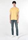 thumb-اعرض التفاصيل لـ أصفر للرجال تي شيرت بأكمام قصيرة