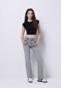 thumb-اعرض التفاصيل لـ   جينز نسائي رمادي